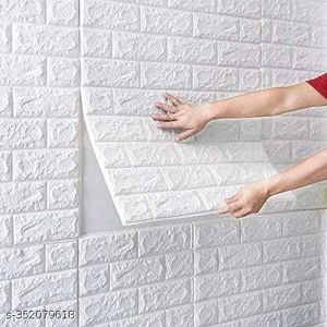 White Brick Wall Panels