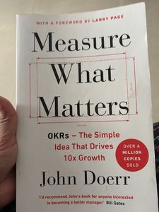 Measures What Matters By John Doerr