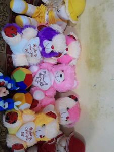 Assorted Plush Toys Bundle
