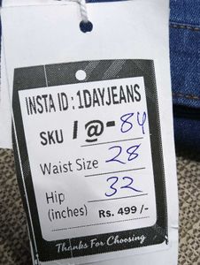 Wide Leg Jeans 30 Waist Size For Ladies