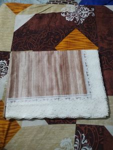 Beautiful Table Cover With Lace