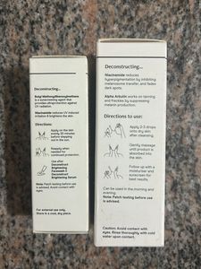 Deconstruct Brightening Serum And Sunscreen Set