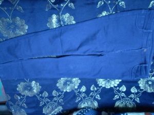 Navy Blue Denim Jeans