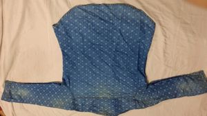 Denim Print Button Down