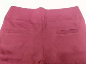 Maroon Jagging Waist 32