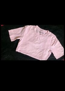 Shein Stripped Round Neck Top