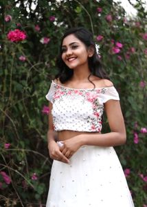 White Lehenga