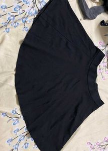 Black flared Skirt