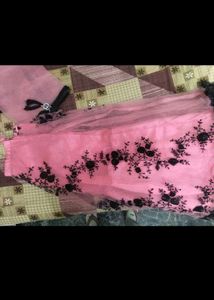 Pink Floral Lehenga Choli