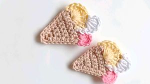 Crochet Hair Accessories Combo