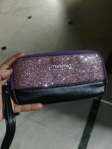 Sparkly Wristlet Clutch