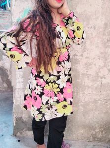Multi Colour Fancy Dress For Women