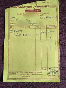 4GB DDR3 DT PC3 1333 RAM New with tag