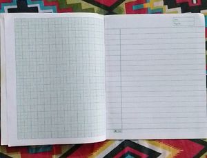 Lotus Graph Notebook (24 Graph Papers)