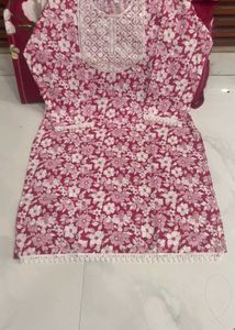 Floral Print Kurti Set