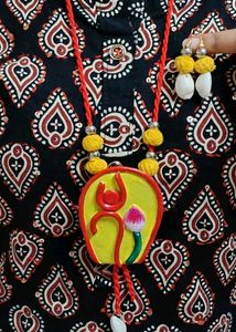 Handmade Clay Jewellery Set