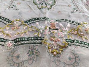 Embroidered Salwar Kameez Fabric