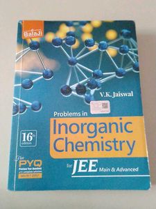 V.K. Jaiswal Chemistry For JEE Mains Book