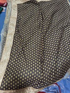 Elegant saree  brown color
