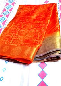 Res&amp; Gold Saree Pure Kanjivaram Silk2