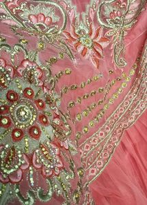 Peach Festive Gown