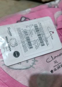 Hello Kitty Night Dress Xl Size