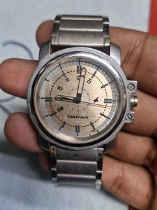 not working Fastrack Silver Watch