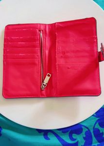 Authentic Mango Red Passport Holder/ Card Holder