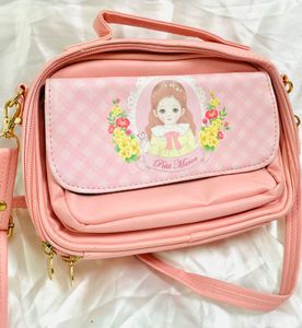 Cute Kawai Pink Sling Bag For Girls