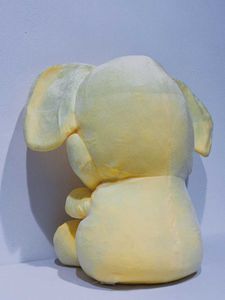 Cute Yellow Plush Elephant Toy