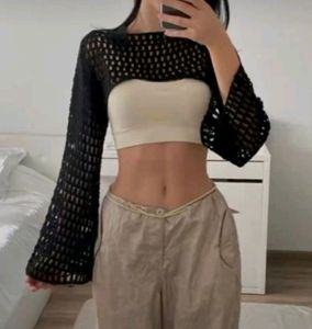 Crochet bolero