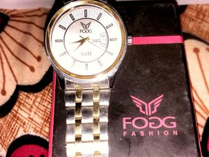 Silver Dial Watch - 38mm Diameter