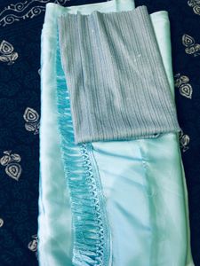 Sky Blue Saree