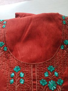 Suit material without dupatta
