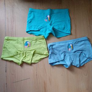 Mackly Almost New Boxer Brief Set Of 3 For 7-9 yr