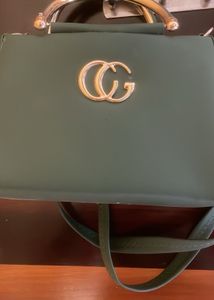 Elegant Green Handbag