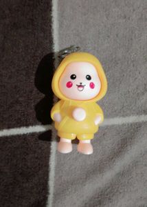 Cute Yellow Character Keychain