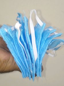 FACE MASK WITH NOSE PIN 100PC