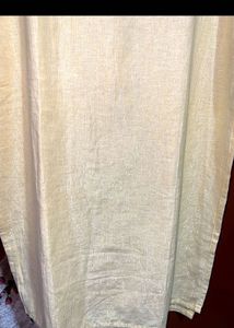W Yellow Shimmer Kurta