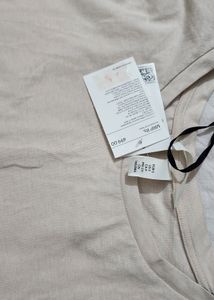 H&amp;m Beige T Shirt