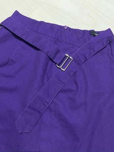Cute Purple Mini Skirt