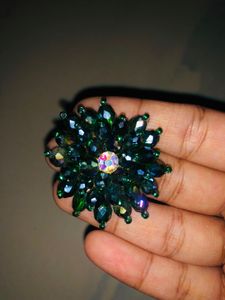 Crystal Dark Green Ring💍