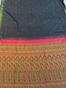 Black Silk Saree