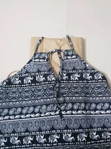 Tribal Elephant Print Stylish Women Top