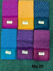 Excellent Cotton Saree One Piece  450 Rs