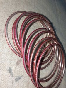 Red Bangle Set
