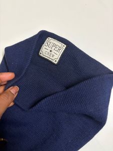 Unisex Cable Weave Knit Warm Winter Woolen Skull C