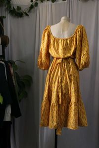 Vera Moda Yellow Floral Dress