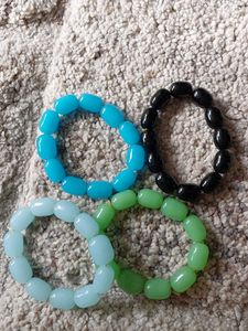 Goan Cool Crystal Beaded Bracelet Set