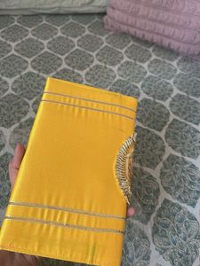 Elegant Yellow Clutch